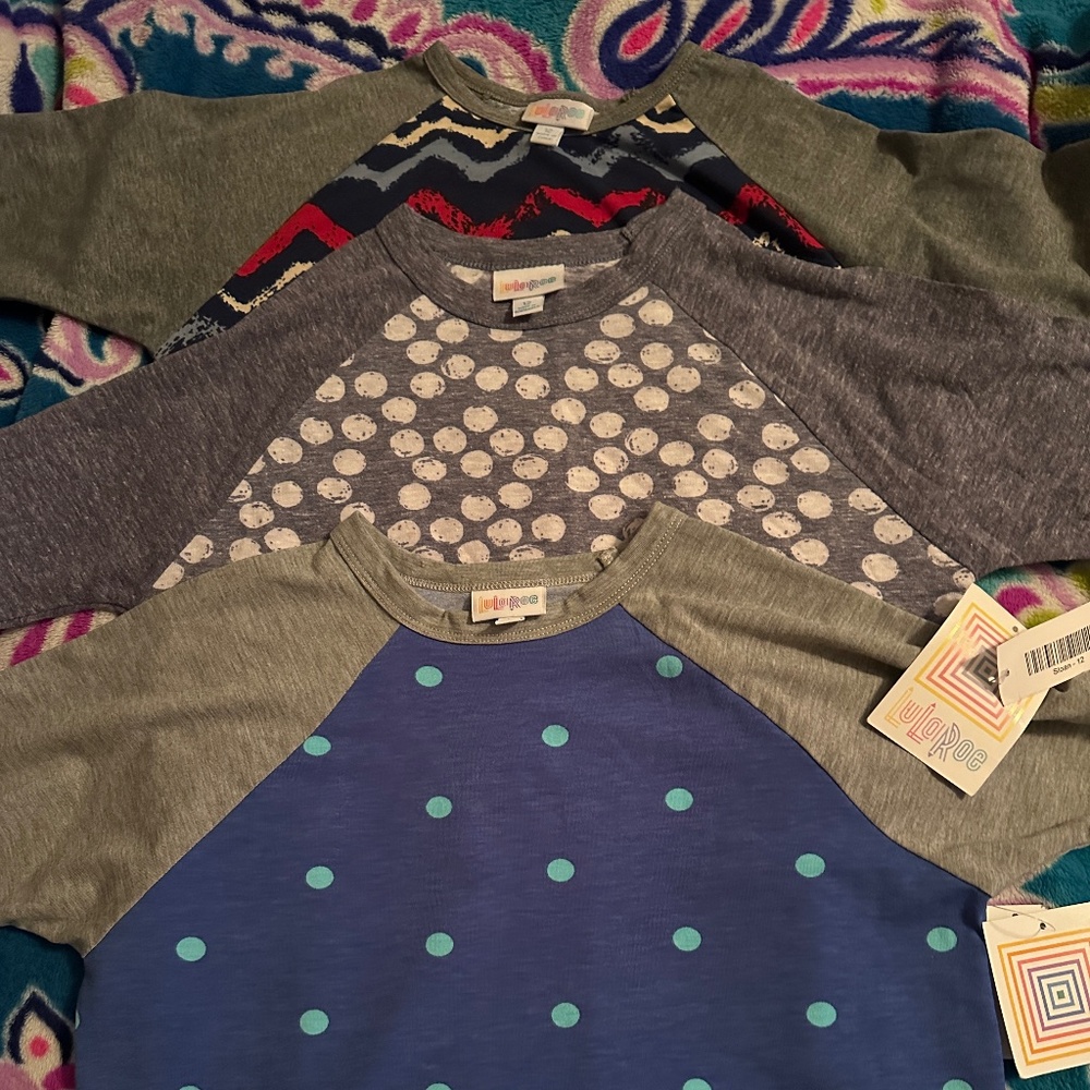 LuLa Roe Sloan Tops NWT